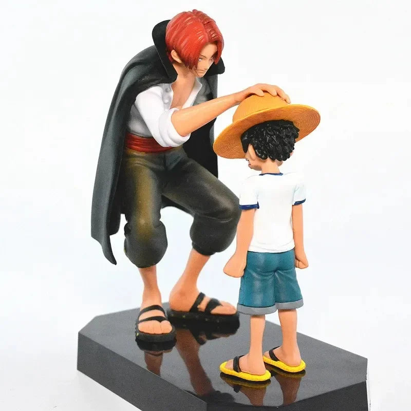 One Piece Luffy & Shanks Figurine