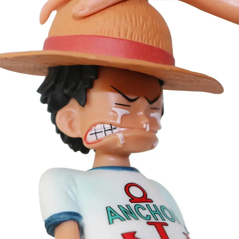 One Piece Luffy & Shanks Figurine