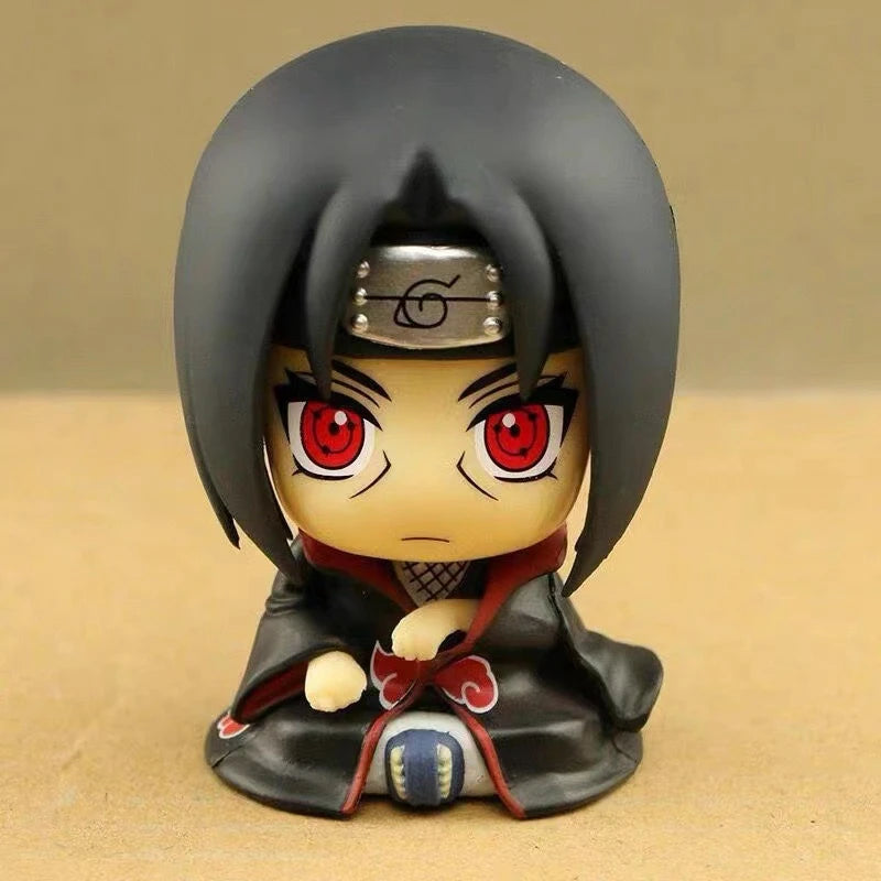 JJK, Demon Slayer, and Naruto Chibi Figurines