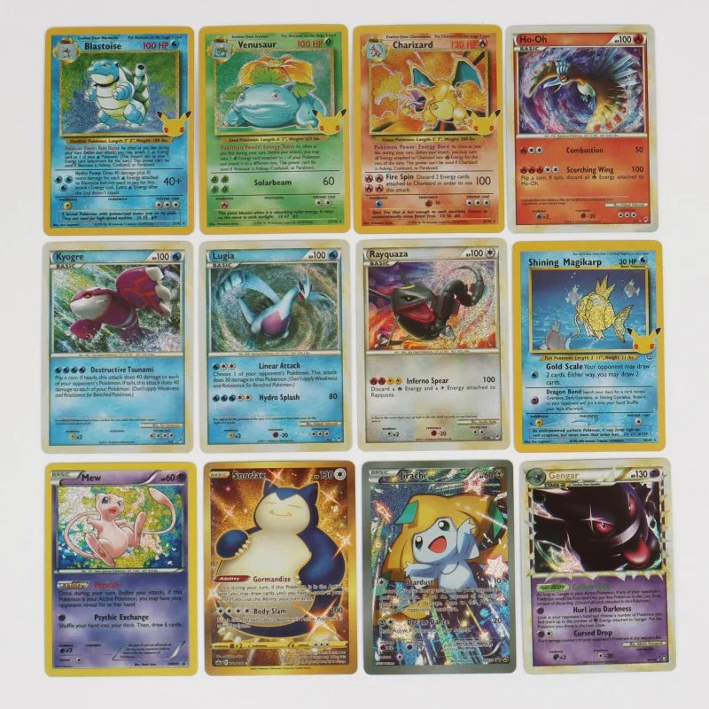 60-100Pcs Pokemon Cards