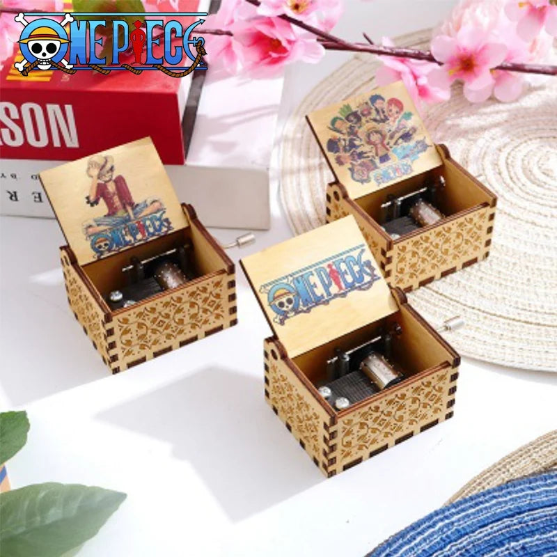 One Piece Wooden Music Box