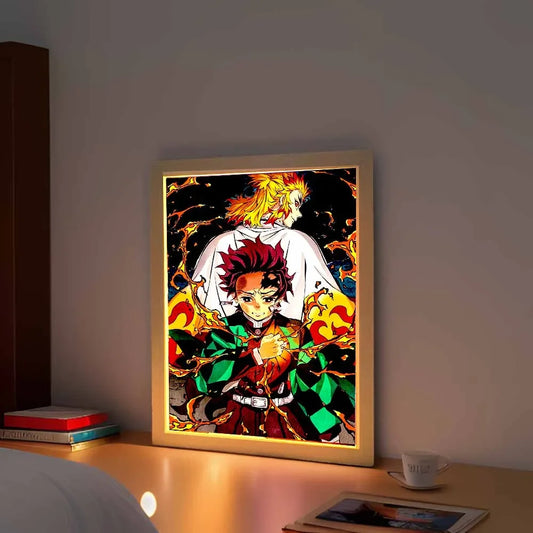 Demon Slayer painting lamp