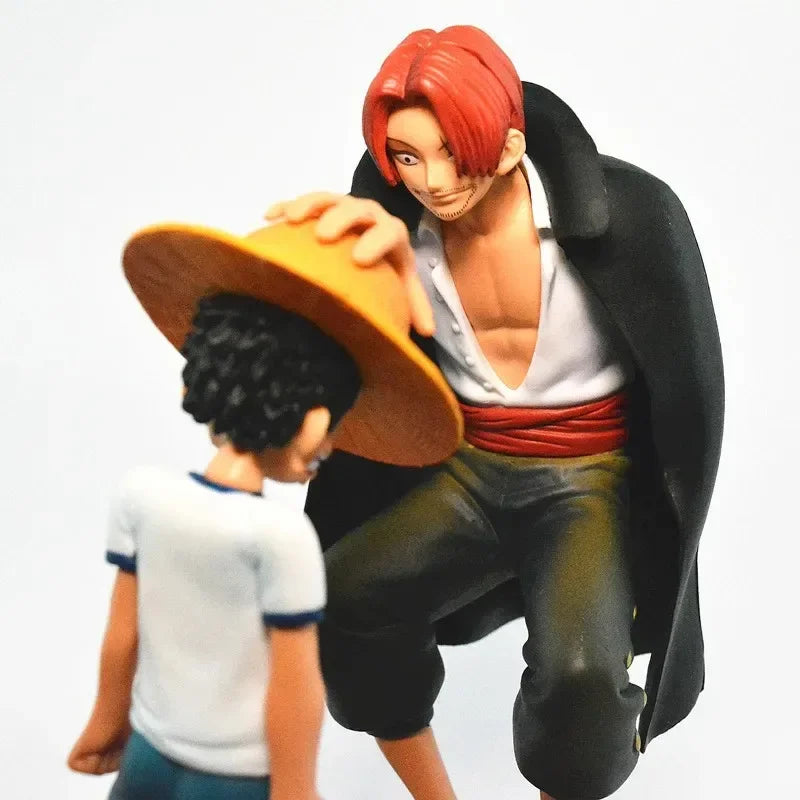 One Piece Luffy & Shanks Figurine