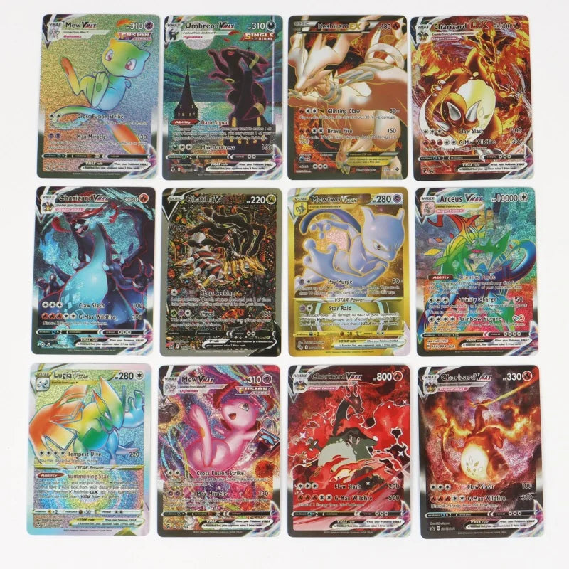 60-100Pcs Pokemon Cards