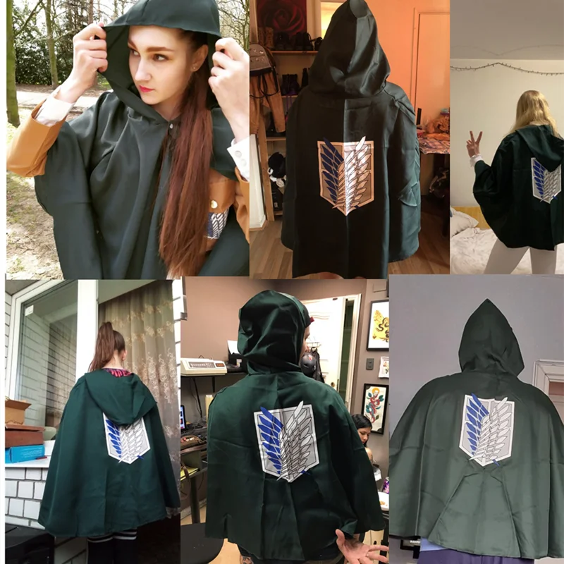 AOT Survey Corps Cape Cosplay