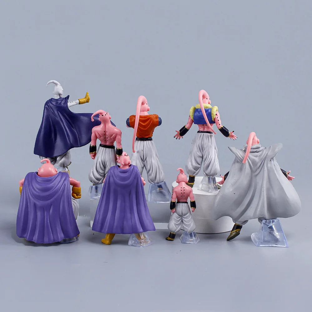 8 pcs Majin Buu Dragon Ball Z Figurines